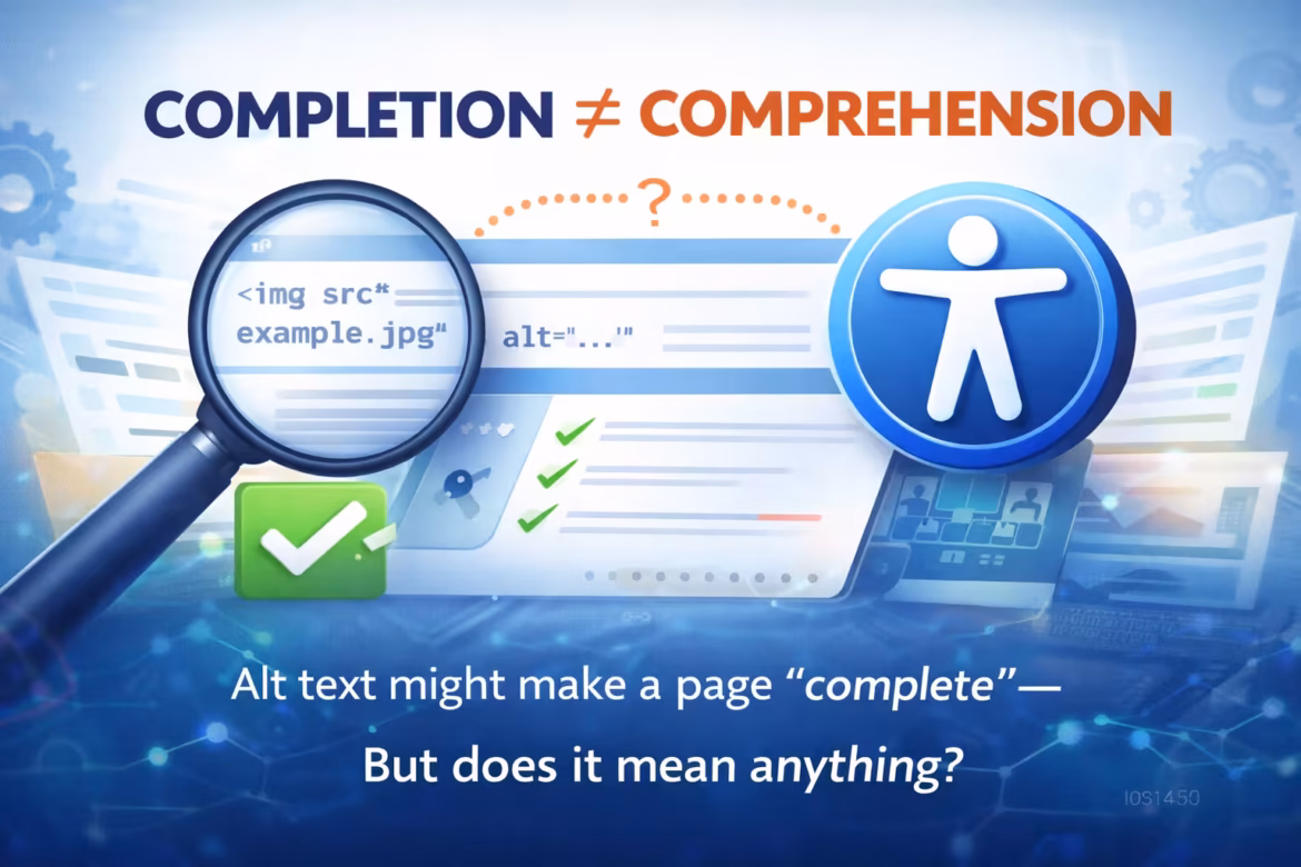 WCAG Isn’t Just Accessibility — It Helps AI Interpret Your Content Responsibly